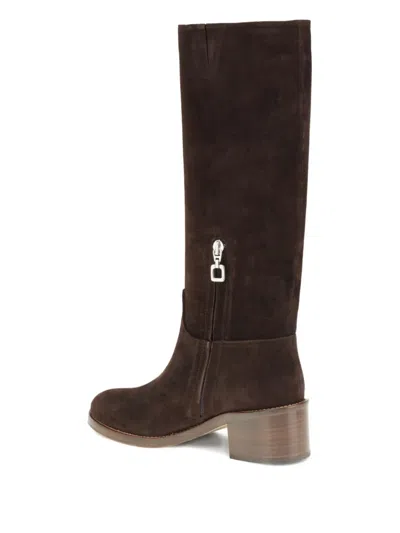 Carel Paris Brighton Boots In Brown