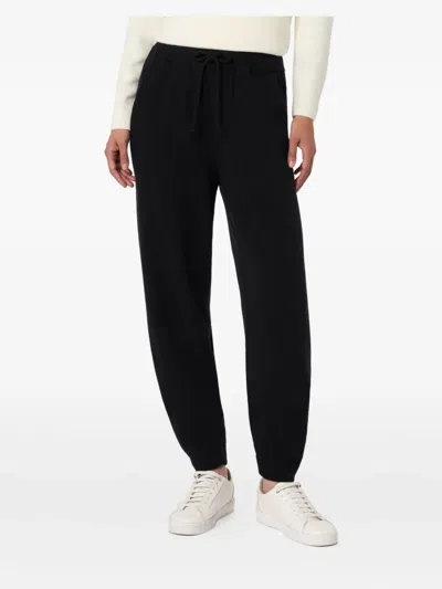 Mc2 Saint Barth Pocket-detail Drawstring Trousers In Black