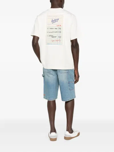 Iceberg T Shirts White In White