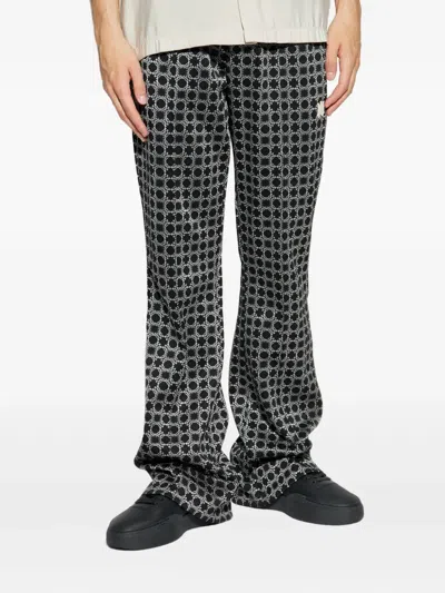Amiri Drawstring Track Pants In Black