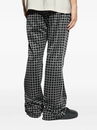 Amiri Drawstring Track Pants In Black