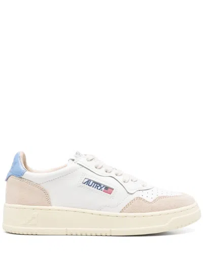 Autry Logo-patch Low-top Sneakers In White