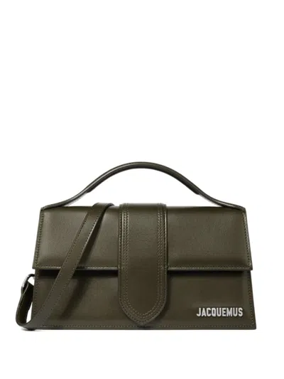 Jacquemus Green The Large Bambino Crossbody Bag In Green