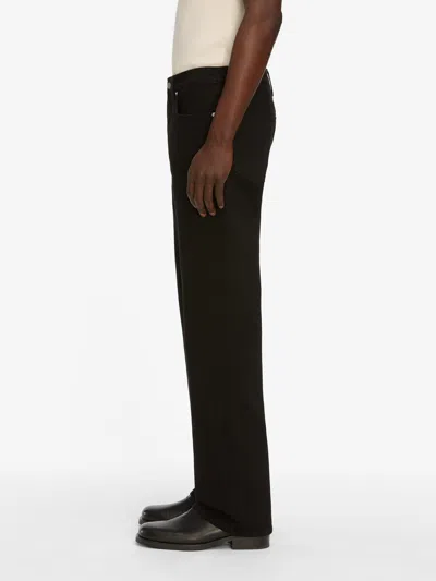 Frame Bootcut Jeans In Black