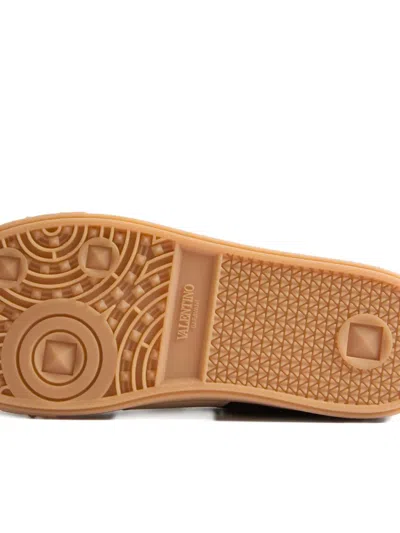 Valentino Black/ivory Upvillage Sneakers In Black