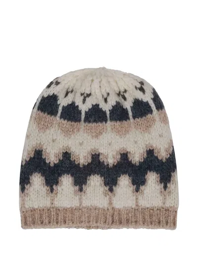 Eleventy Fair-isle-patterned Beanie In Multi