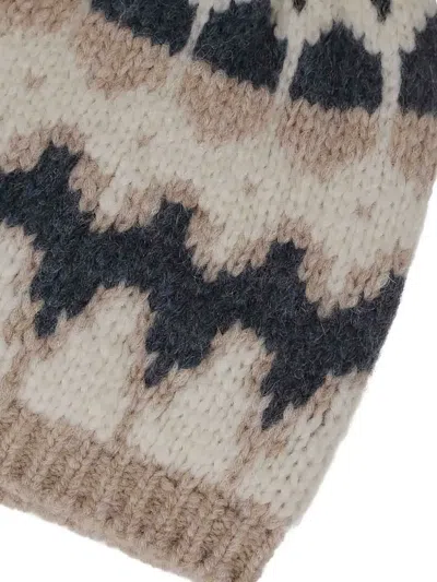 Eleventy Fair-isle-patterned Beanie In Multi
