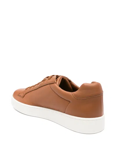 Church's Ludlow2 Leather Sneakers With Engraved Logo In Brown