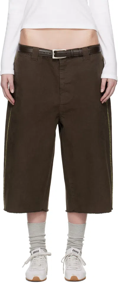 Still Kelly Brown Workwear Shorts