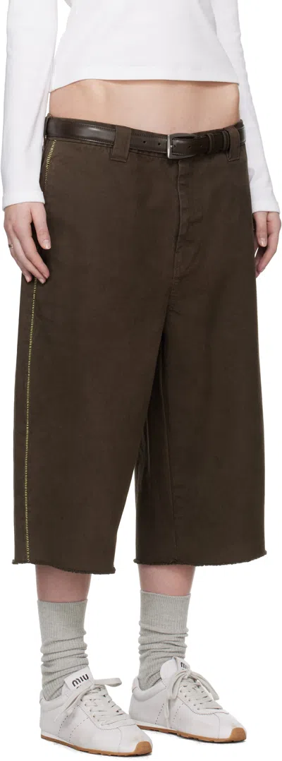 Still Kelly Brown Workwear Shorts