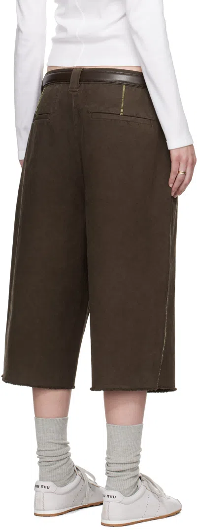 Still Kelly Brown Workwear Shorts