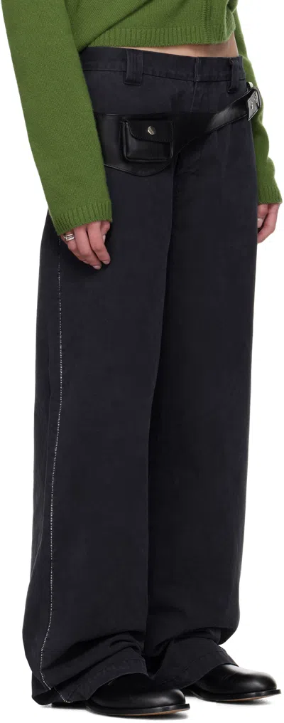 Still Kelly Black Workwear Trousers