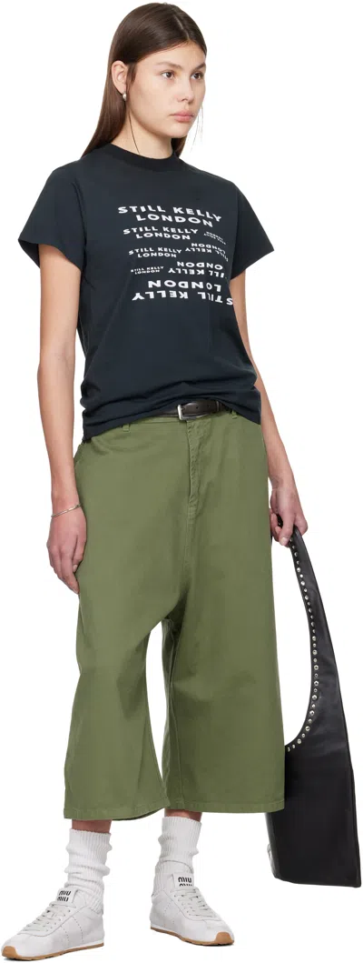 Still Kelly Black 'sk London' Baby T-shirt