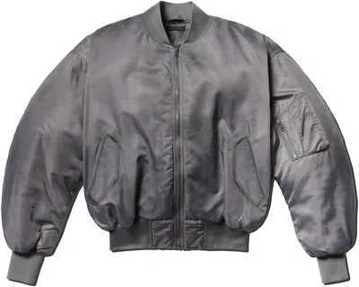 Still Kelly Gray Round Bomber Jacket
