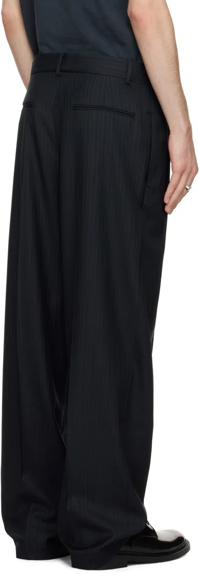 Still Kelly Navy Tailored Trousers