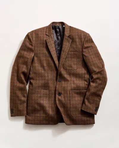 Billy Reid Virgin Wool Houndstooth Archie Jacket In Multi