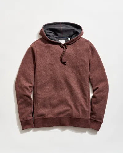 Billy Reid Cotton Blend Hoodie Sweatshirt In Brown