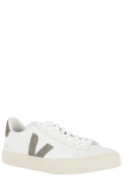 Veja Campo Leather Sneaker In White
