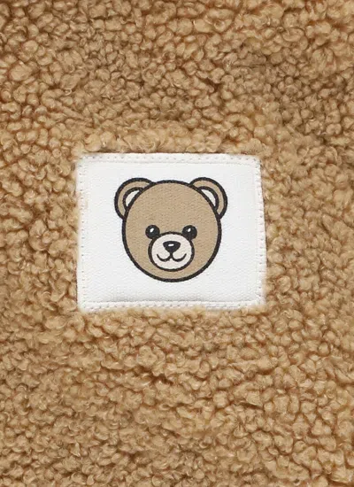 Moschino Boucle Sweatshirt In Brown