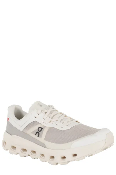 On Running Breathable Cream Dessert Sneakers With Missigrip Sole In Multi