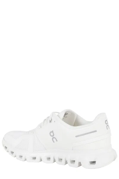 On Cloud 5 Running Shoe In White
