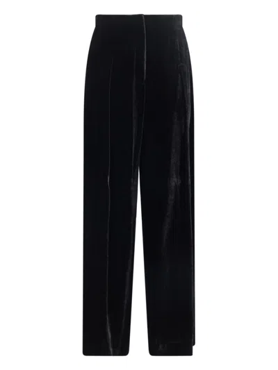Golden Goose Straight Trousers In Black