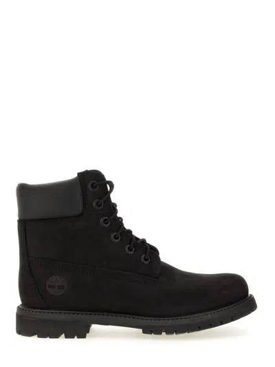 Timberland Premium 6 Inch Lace Up Waterproof Boot | In Black
