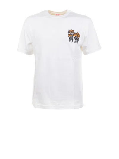 Kenzo Slim Fit T-shirt In White