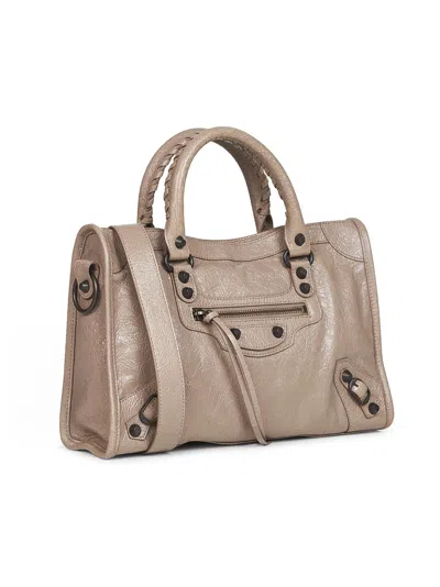 Balenciaga Sesame Le City Small Handbag In Multi