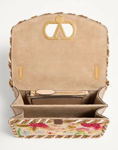 Valentino Garavani Vain Small Embroidered Shoulder Bag Woman Multicolour Uni