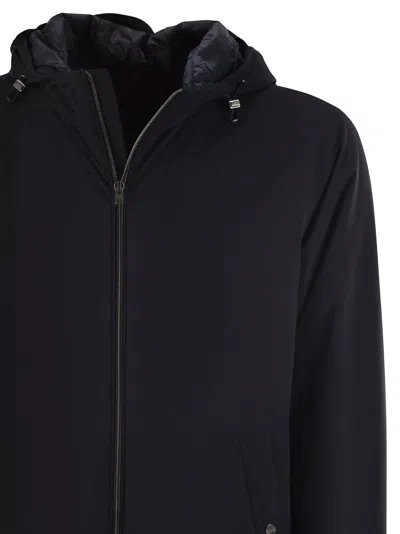 Herno Resort Parka In Travel Nylon Ponente In Multi