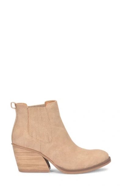 Korks Hadley Block Heel Bootie In Brown
