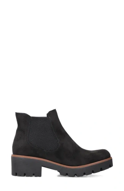 Rieker Connecticut Womens Wedge Heel Boots Colour: Black Suede, Size: 6.5 / 40