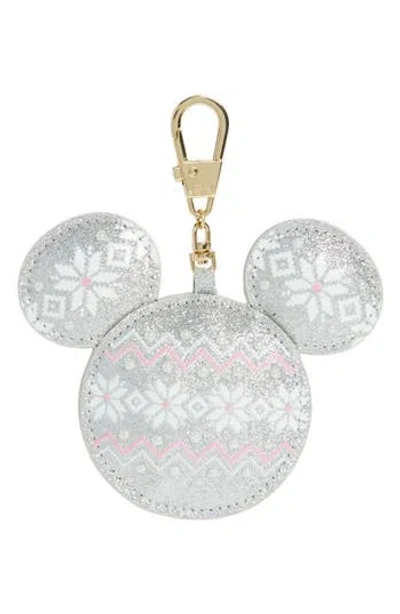 Baublebar X Disney Mickey Mouse Head Bag Charm In Gold