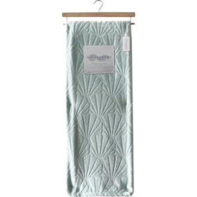 Artisan 34 Textured Shell Throw Blanket In Green