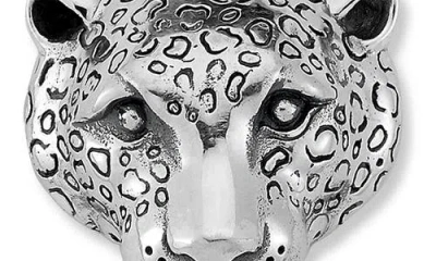 Samuel B. Leopard Pendant In Metallic