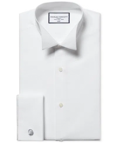 Charles Tyrwhitt Men's Slim-fit Tuxedo Dress Shirt In White