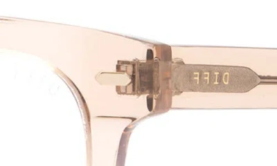 Diff Summer 47mm Blue Light Blocking Glasses In Neutral