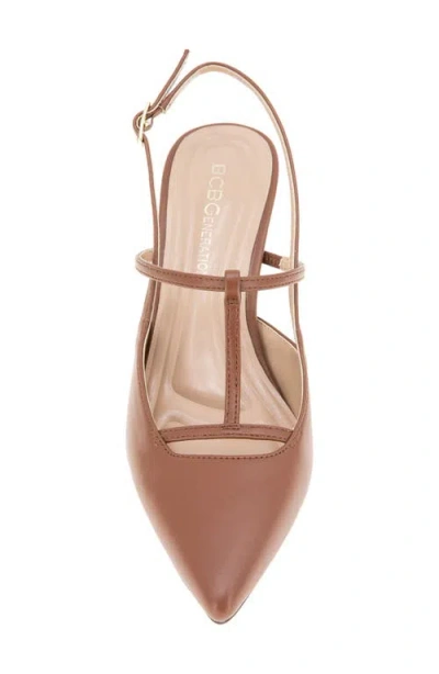 Bcbgeneration Bavor Spike Heel Pump In Brown
