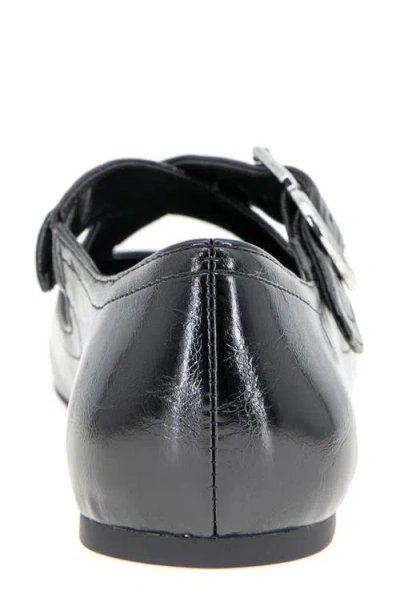 Bcbgeneration Maya Mary Jane Flat In Black