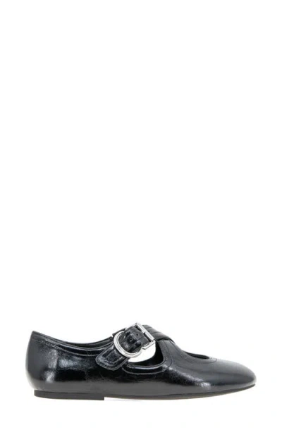 Bcbgeneration Maya Mary Jane Flat In Black