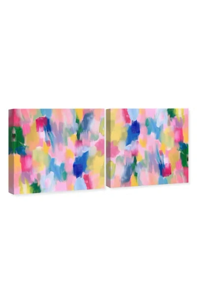 Wynwood Studio Set Of 2 Colorful Rhythm Canvas Wall Art In Multi