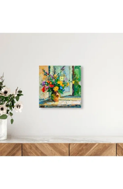 Wynwood Studio Vase By The Window Canvas Wall Art In Multi