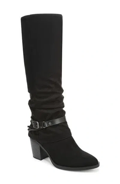 Blowfish Malibu Women's Carey Zip Block Heel Tall Boots In Black
