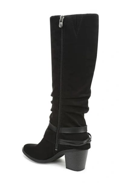 Blowfish Malibu Women's Carey Zip Block Heel Tall Boots In Black