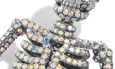 Baublebar Pavé Skeleton Drop Earrings In Metallic