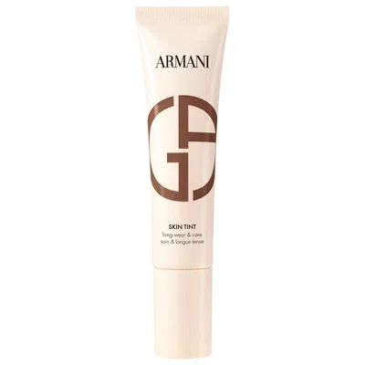 Armani Collezioni Golden Hour 24hr Lightweight Skin Tint With Hyaluronic Acid D3 - Deep 1.0 Oz/30 ml