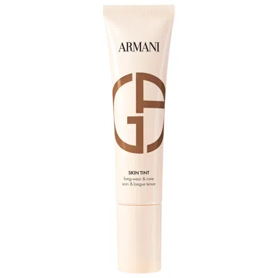 Armani Collezioni Golden Hour 24hr Lightweight Skin Tint With Hyaluronic Acid T4 - Tan 1.0 Oz/30 ml