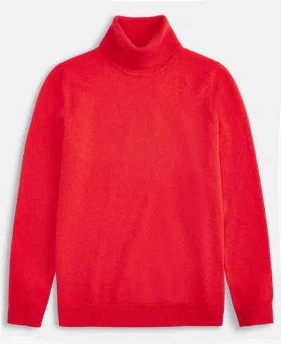 Charter Club Women's 100% Cashmere Turtleneck Sweater, Macy's Exclusive In Red