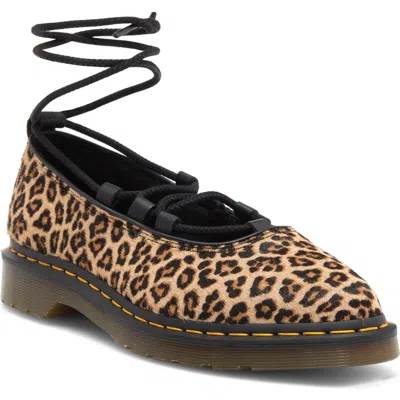 Dr. Martens Elphie Ii Pointed Toe Ballet Flat In Brown